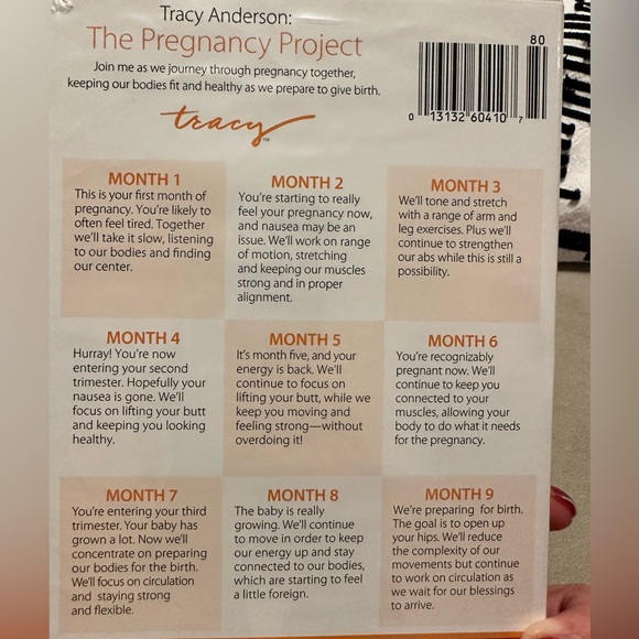 DVD- the Tracey Anderson Method- Pregnancy Project - Picture 2 of 2